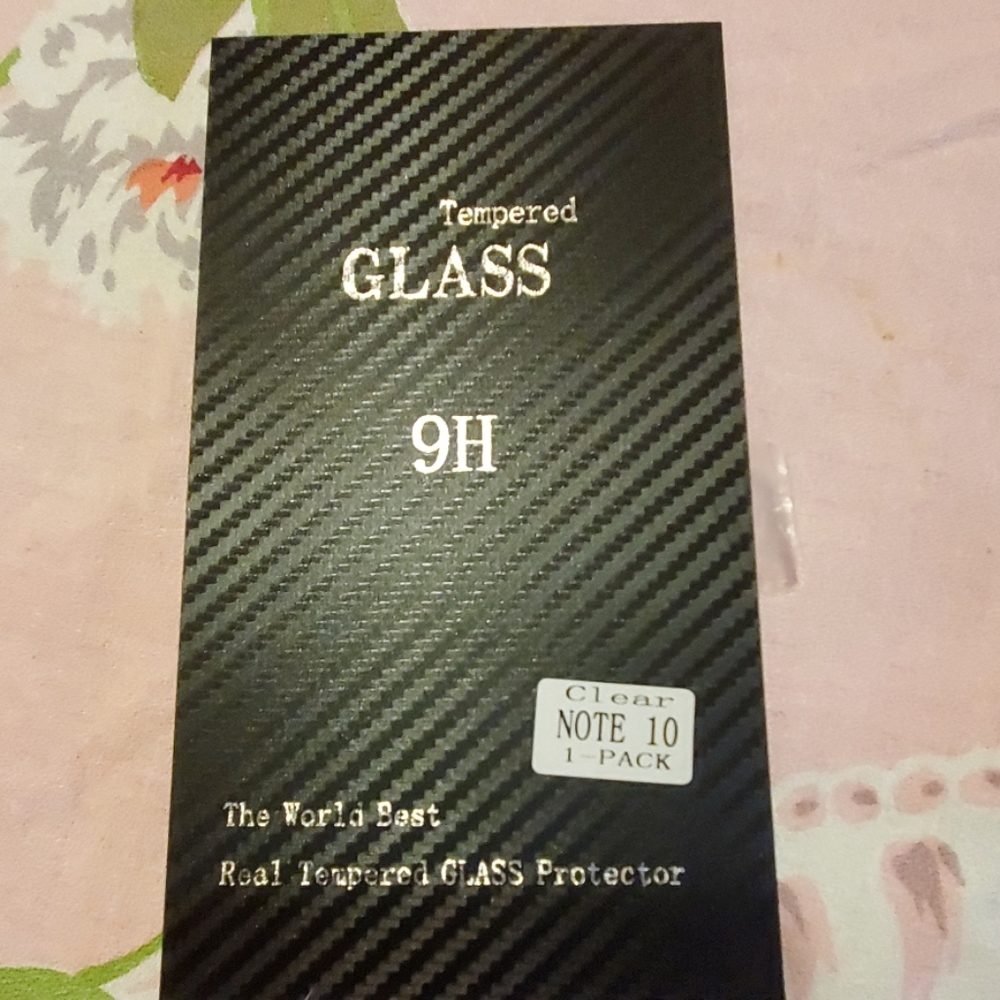 Tempered glass screen protector for Note 10
